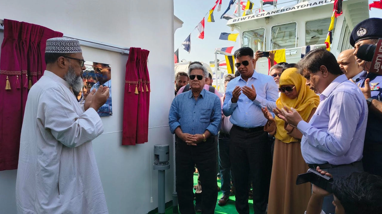 নৌপরিবহন উপদেষ্টা ড. এম সাখাওয়াত হোসেন। 