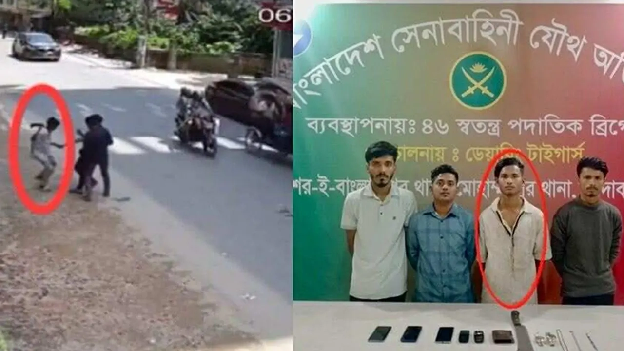 আটক ব্যক্তিরা হলেন— শাওন, মোহিম আহমেদ, জুয়েল এবং আশিব