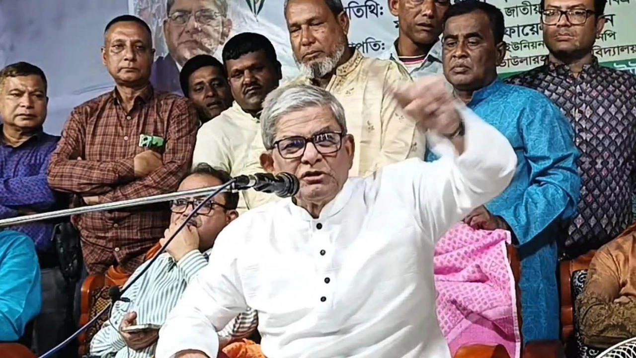 বিএনপির মহাসচিব মির্জা ফখরুল ইসলাম আলমগীর
