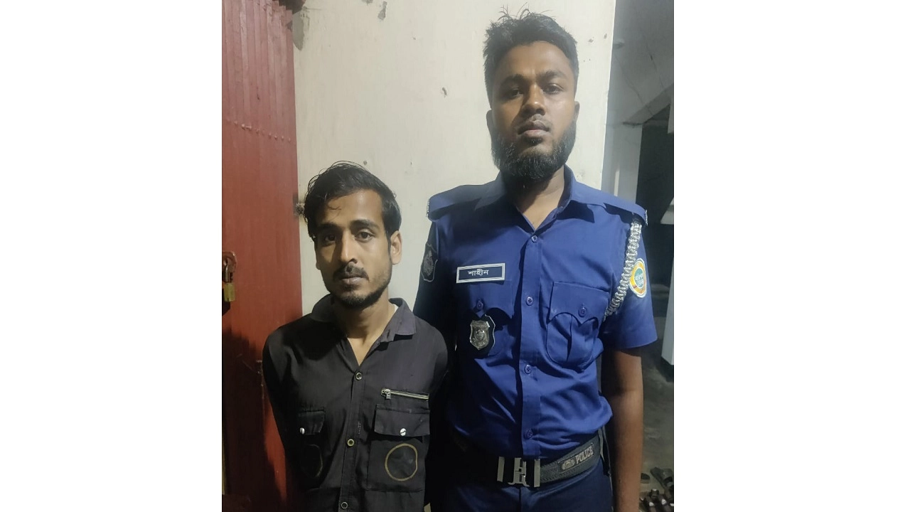 আটককৃত নাঈম শেখ