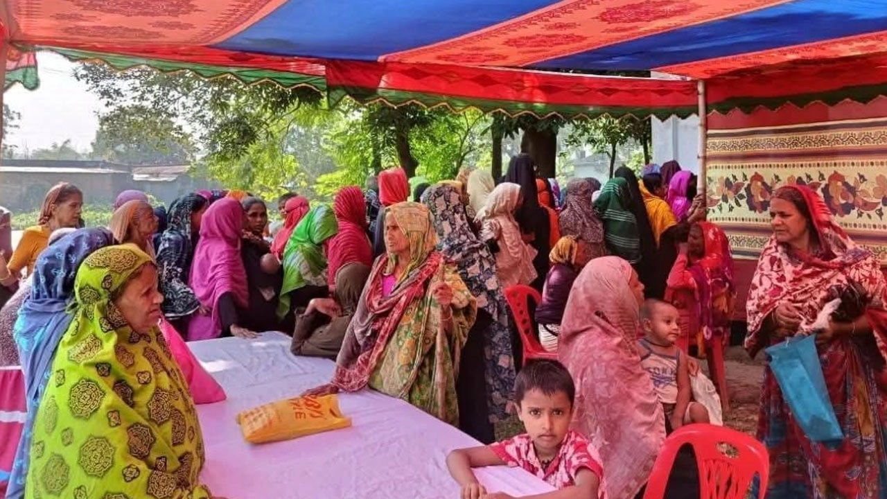 বিএনপির মনোনীত প্রার্থীর ফ্রি মেডিক্যাল ক্যাম্প 