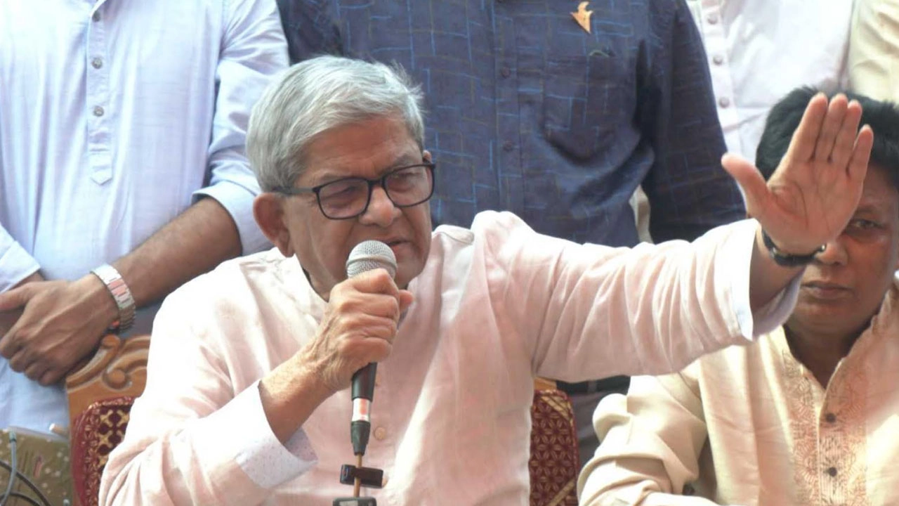 বিএনপির মহাসচিব মির্জা ফখরুল ইসলাম আলমগীর