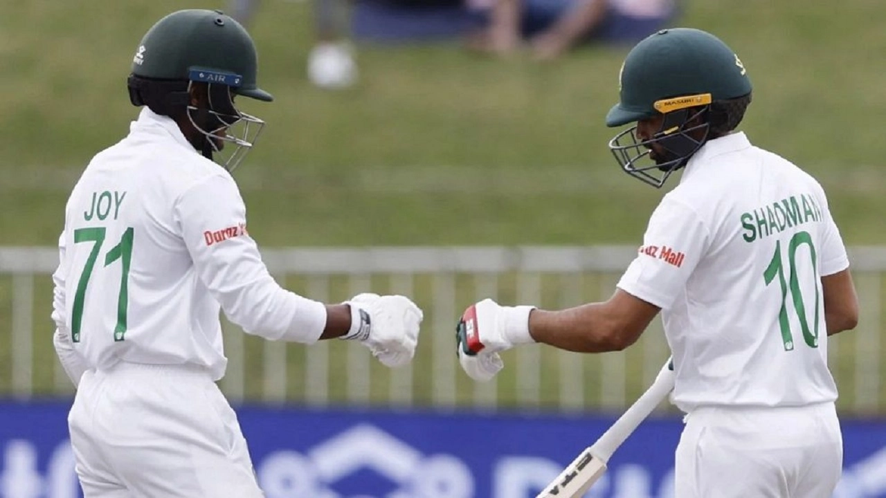 সাদমান ও জয় দুজনেই পেয়েছেন ফিফটির দেখা। সংগৃহীত ছবি