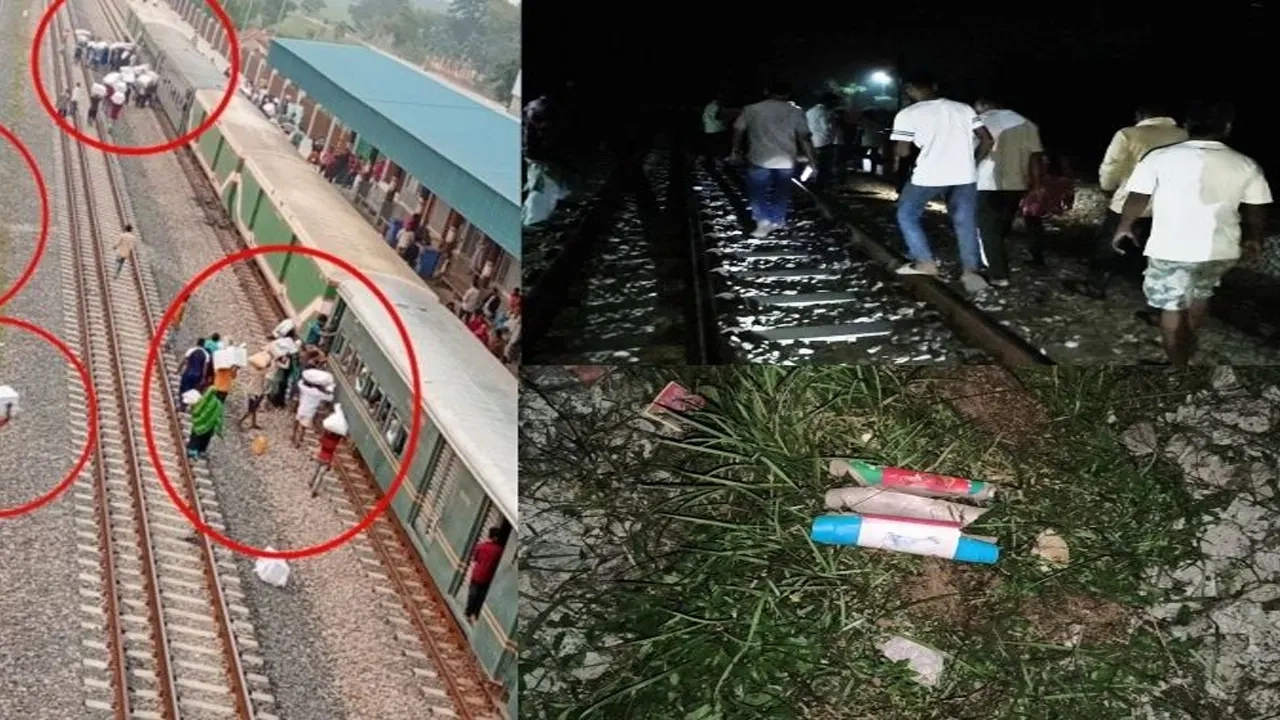 কুমিল্লার ব্রাহ্মণপাড়া উপজেলায় ভারতীয় আতশবাজির বস্তা ট্রেনের নিচে পড়ে বিস্ফোরণ