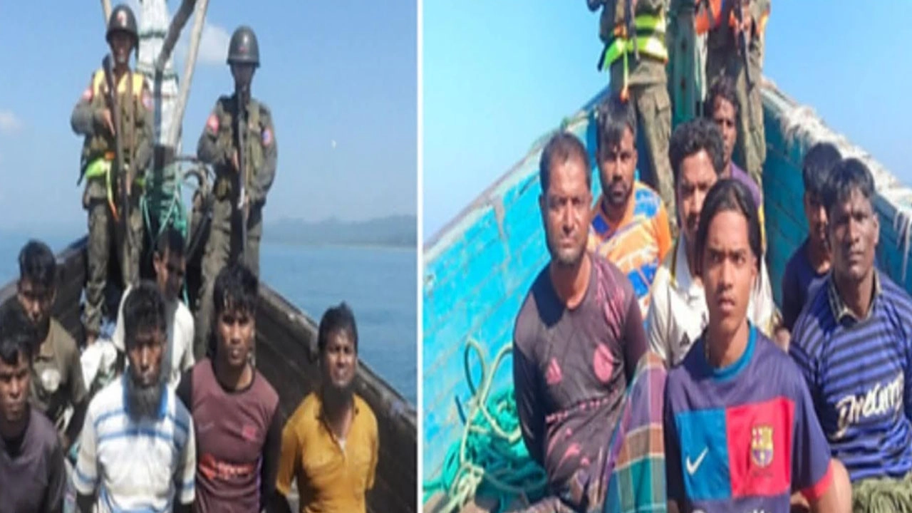 দক্ষিণ বঙ্গোপসাগর থেকে ১৩ জেলে অপহরণ করেছে আরাকান আর্মি
