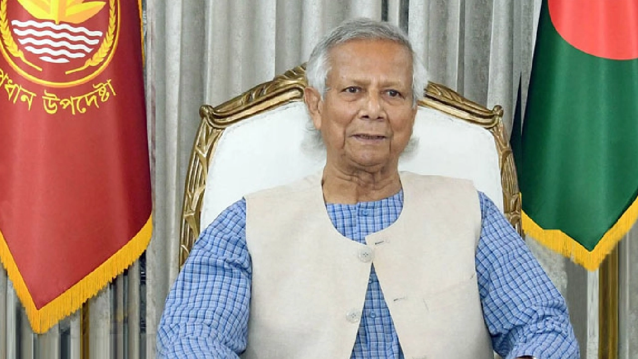 অন্তর্বর্তী সরকারের প্রধান উপদেষ্টা অধ্যাপক ড. মুহাম্মদ ইউনূস