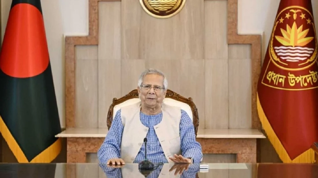 প্রধান উপদেষ্টা ড. মুহাম্মদ ইউনূস