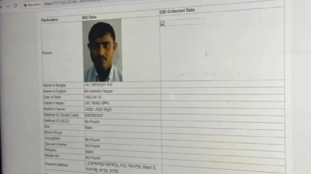 নিহত আশরাফুল হক