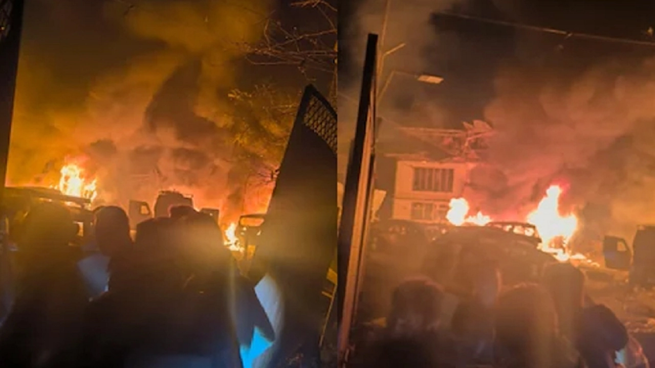 থানায় ভয়াবহ বিস্ফোরণ