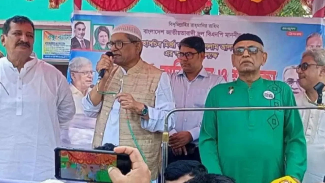 বিএনপির মহাসচিব মির্জা ফখরুল ইসলাম আলমগীর