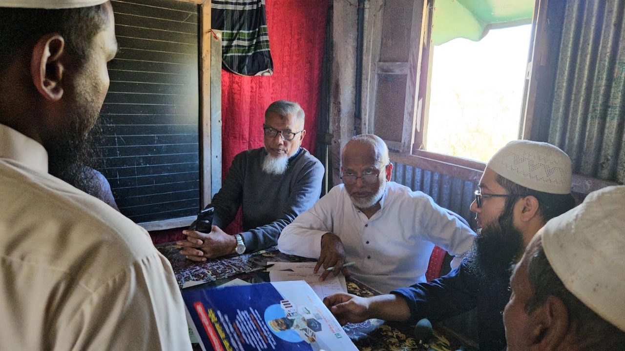 তাড়াইলে কর্নেল জেহাদ খানের ফ্রি মেডিকেল ক্যাম্প