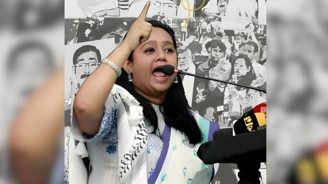 বিএনপি মনোনীত ধানের শীষের সংসদ সদস্য প্রার্থী মানবাধিকার কর্মী সানজিদা ইসলাম তুলি