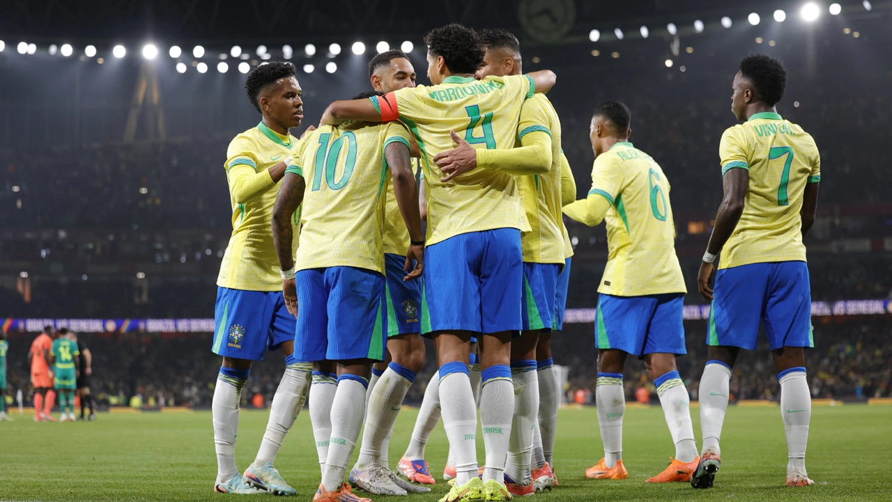 সেনেগালকে হারিয়ে প্রথম জয়ের উচ্ছ্বাস ব্রাজিলের