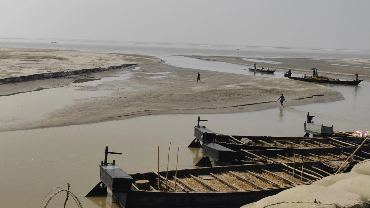 চাঁপাইনবাবগঞ্জে পদ্মা নদী