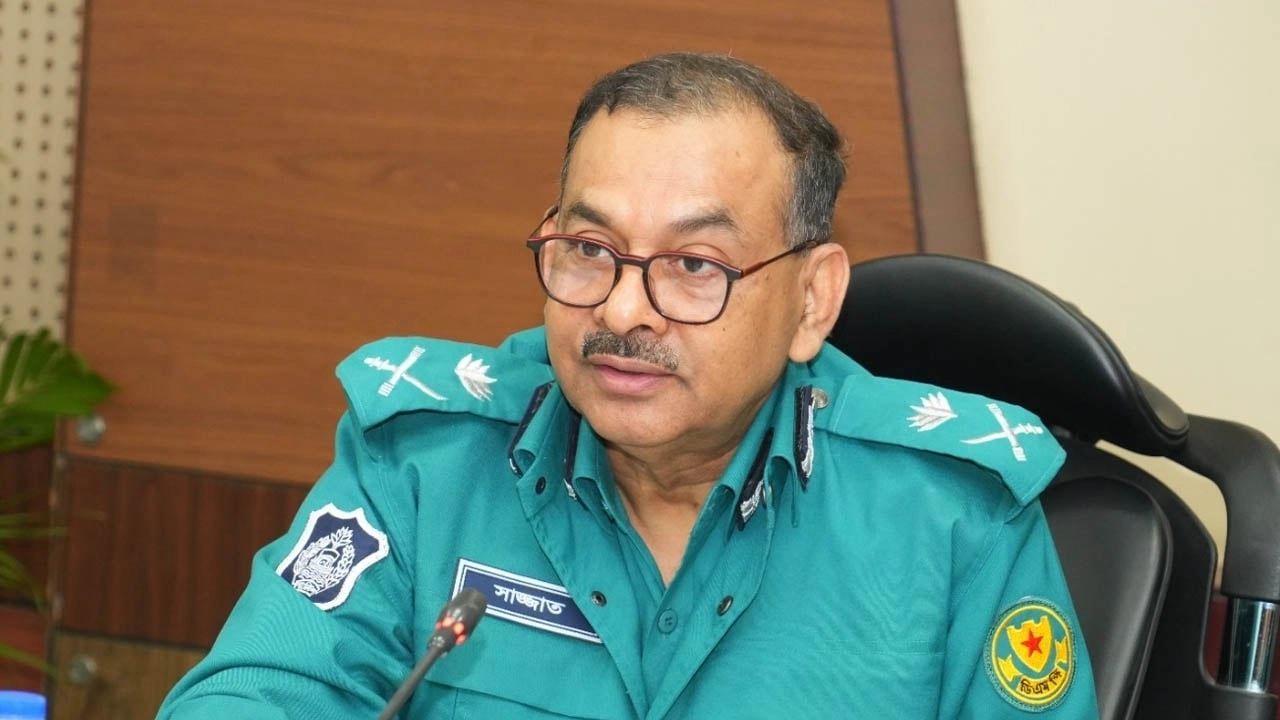 ডিএমপি কমিশনার শেখ মো. সাজ্জাত আলী