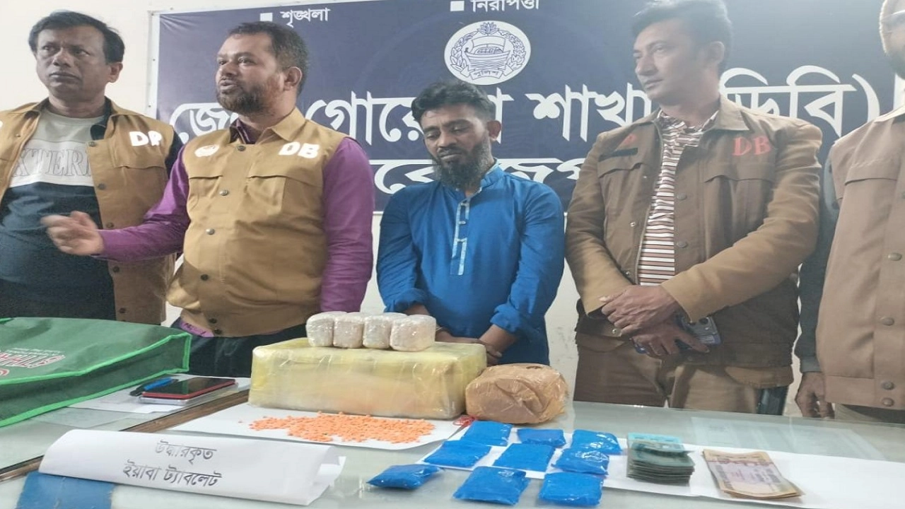 আটক মিজানুর জামান (৪৮)