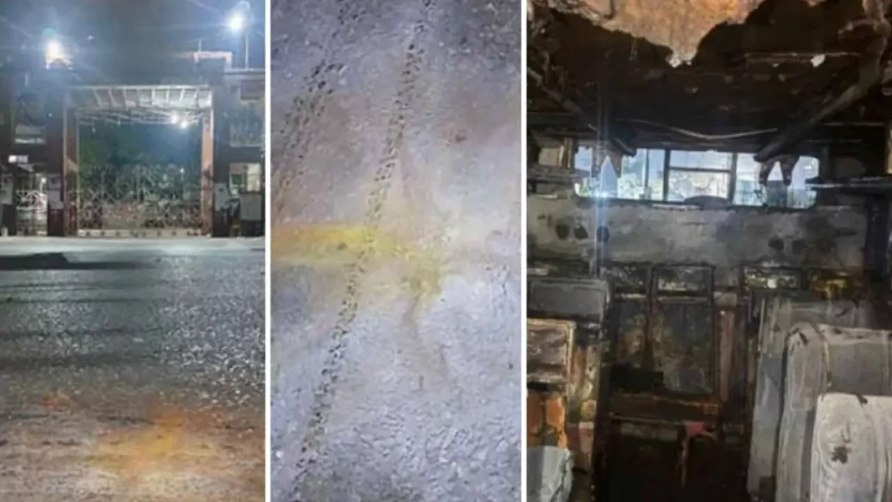 তিতুমীর কলেজ ও আমতলীতে ককটেল বিস্ফোরণ, মেরুল বাড্ডায় বাসে আগুন দেয়া হয়