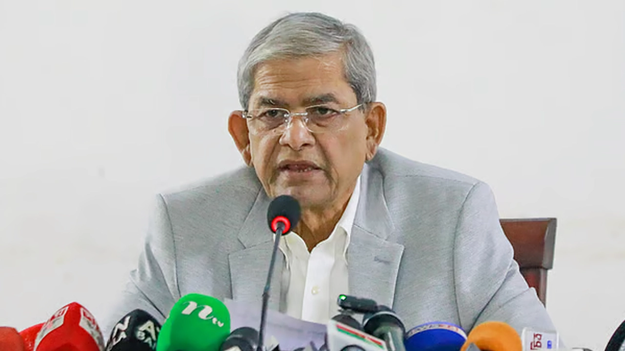 বিএনপির মহাসচিব মির্জা ফখরুল ইসলাম আলমগীর