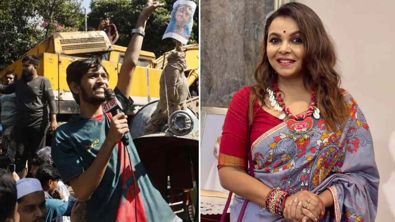 জুলাই যোদ্ধা ও অভিনেত্রী শাওন