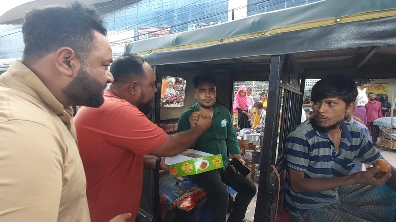 শেখ হাসিনার ফাঁসির রায় কোনাবাড়িতে বিএনপির আনন্দ মিছিল