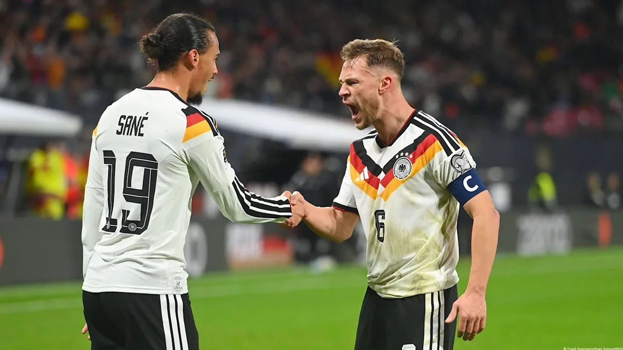 জার্মানির বিধ্বংসী পারফরম্যান্স।