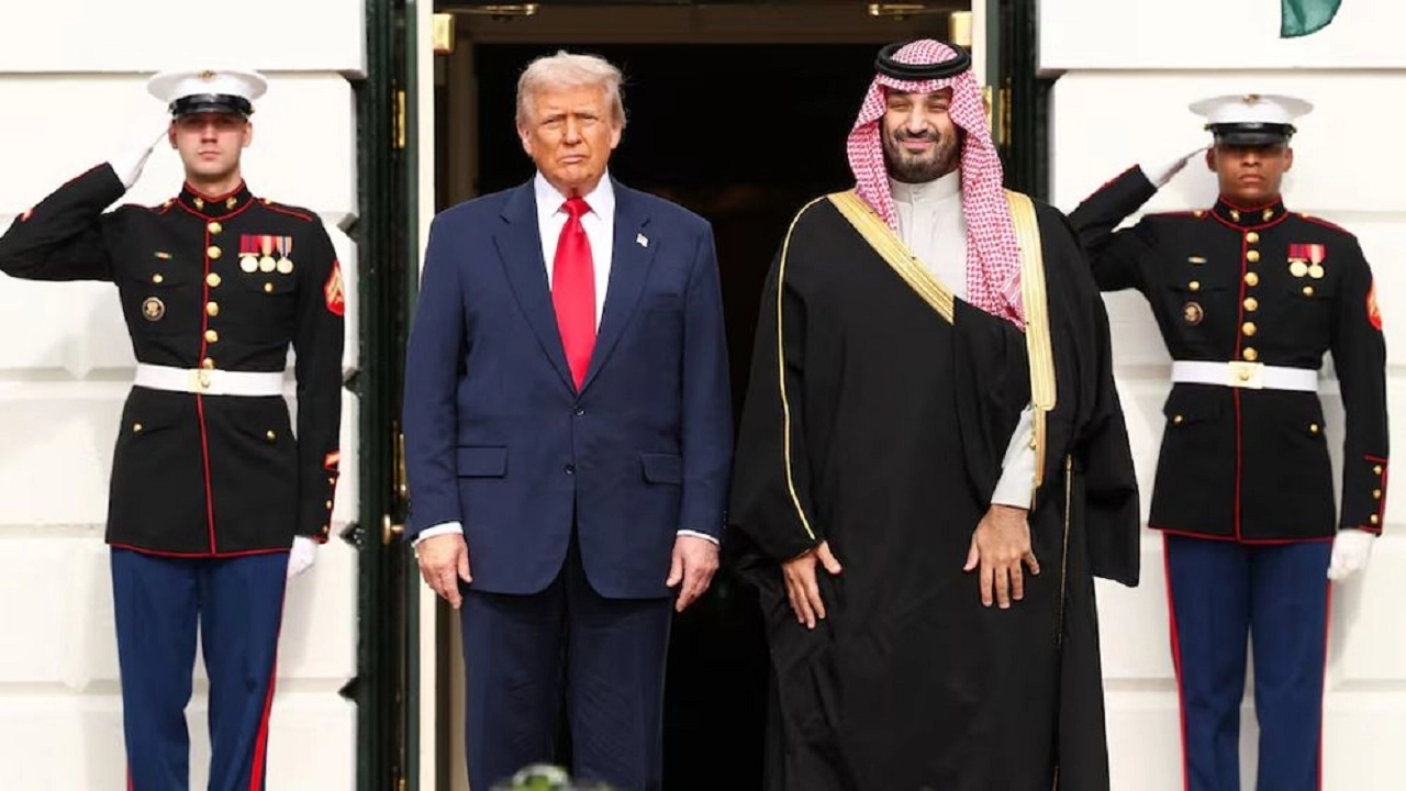 মার্কিন প্রেসিডেন্ট ডোনাল্ড ট্রাম্প ও সৌদি যুবরাজ মোহাম্মদ বিন সালমান