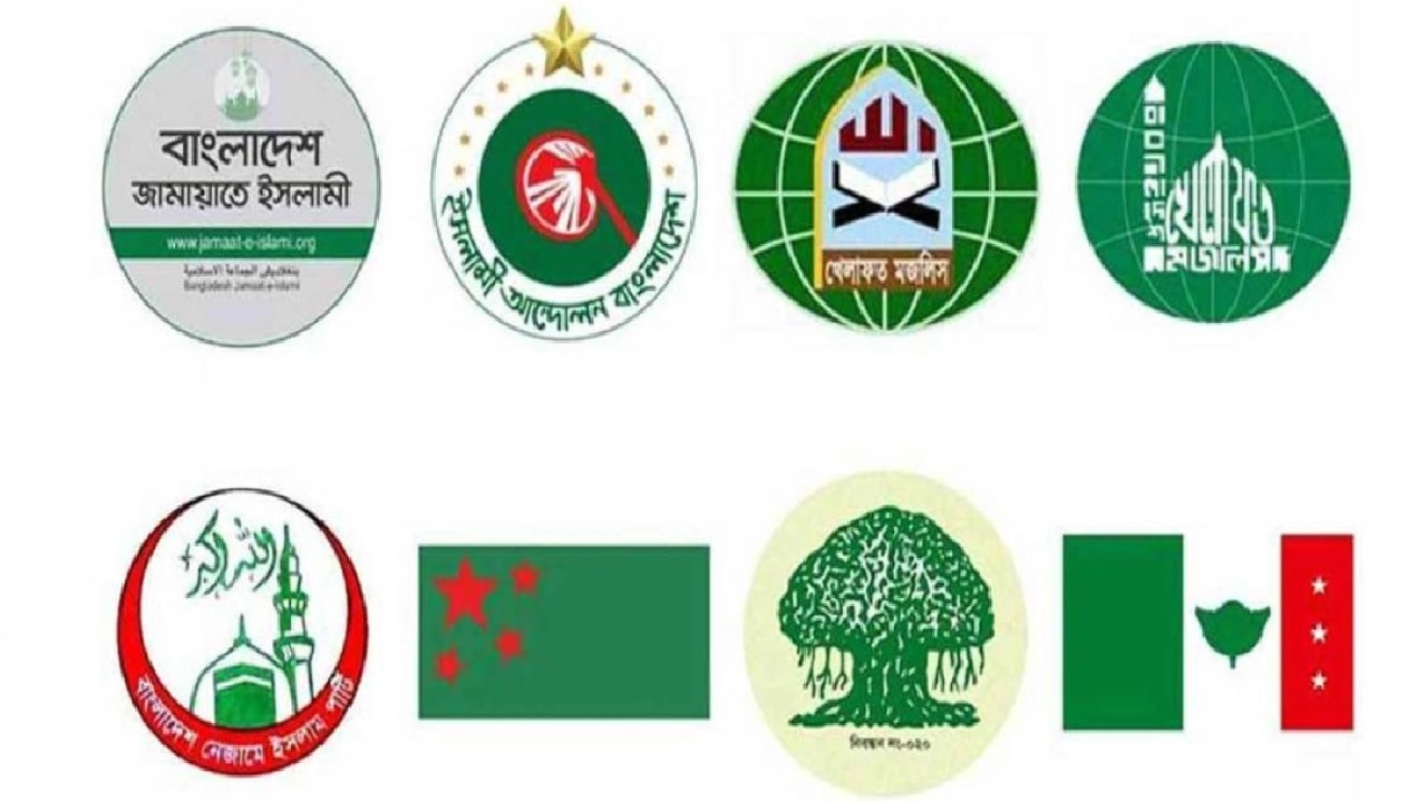 ইসলামি আট দলের লোগো
