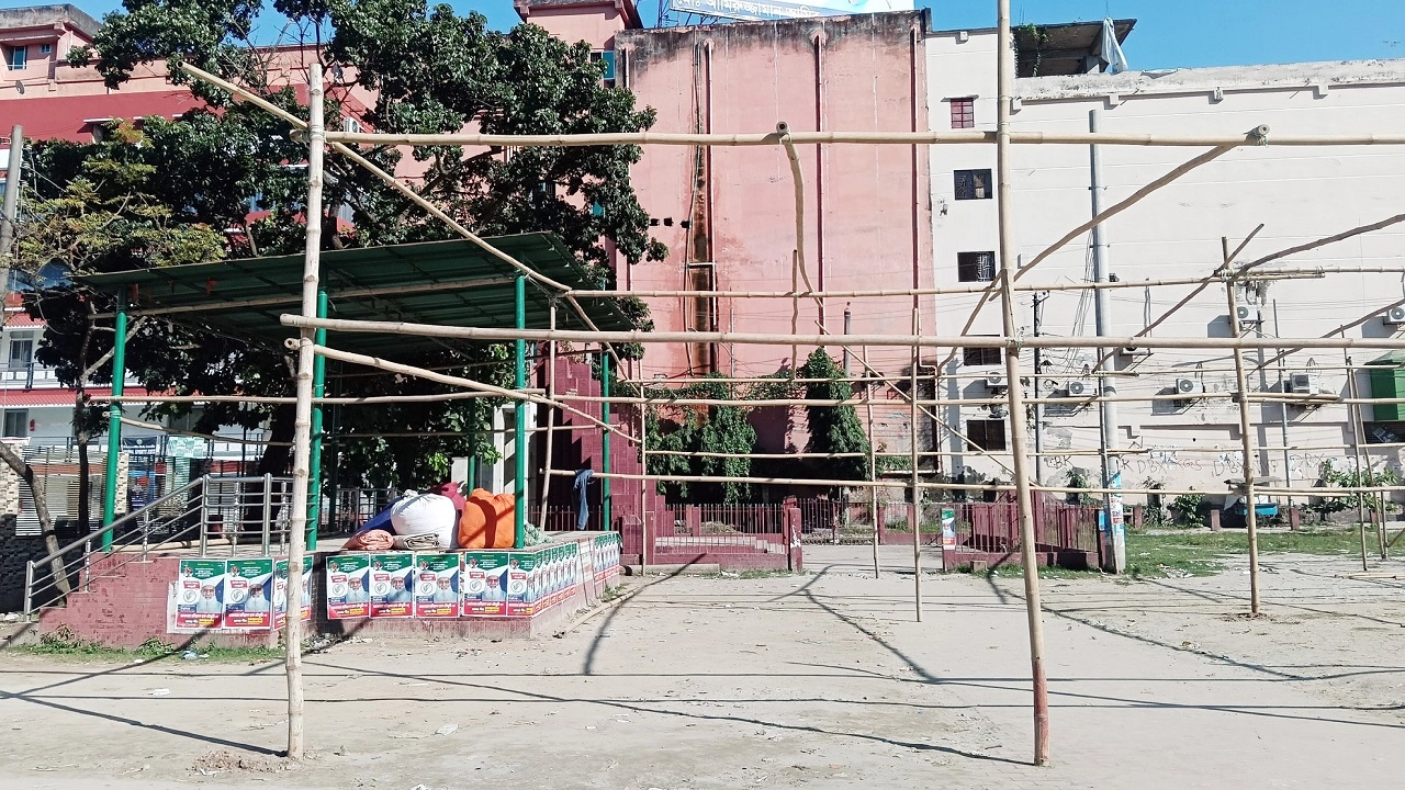 টাউন হলে বিএনপির দুই গ্রুপের কর্মসূচি