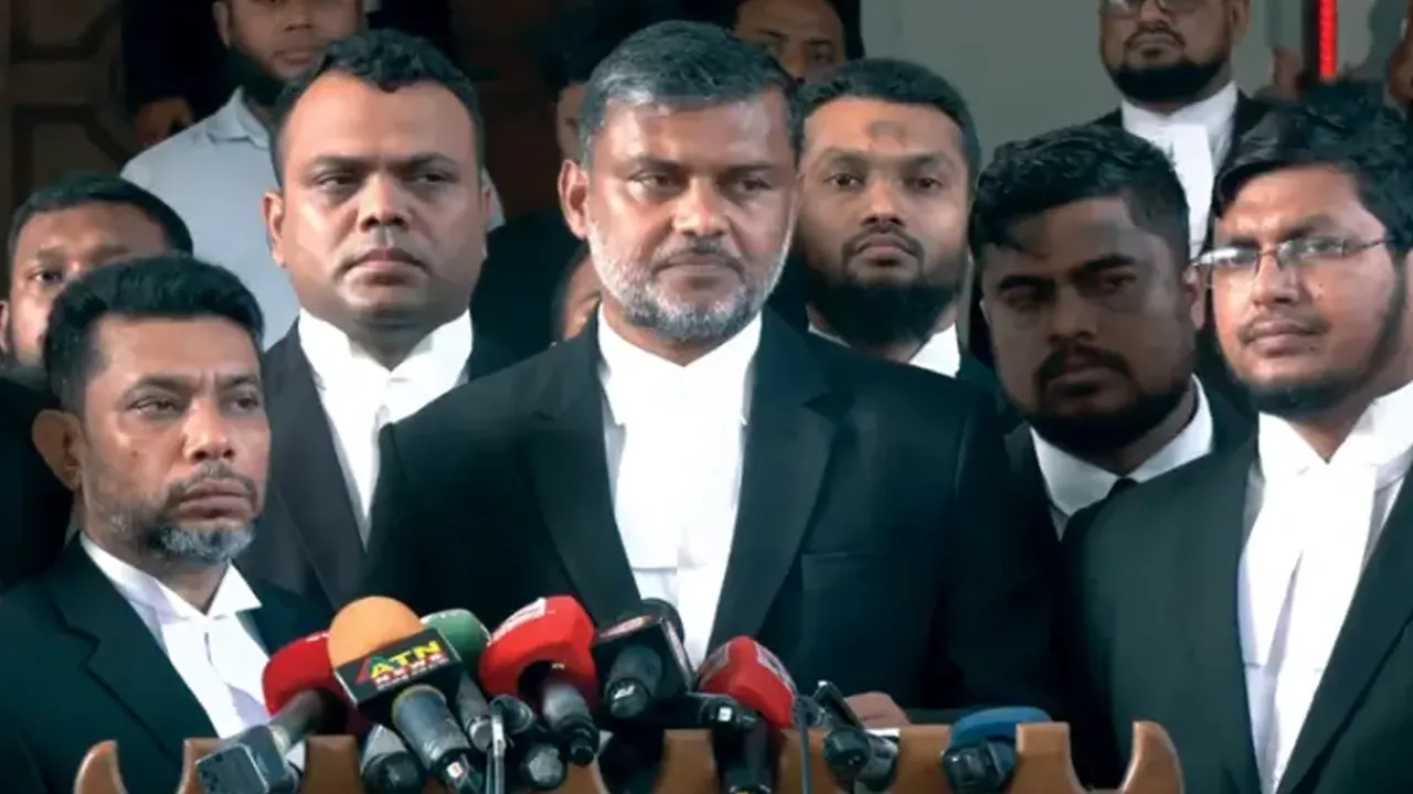 জামায়াতে ইসলামীর পক্ষে আপিলকারী জ্যেষ্ঠ আইনজীবী শিশির মনির