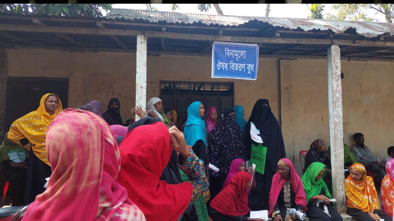 তারেক রহমানের জন্মদিনে শেরপুরে ফ্রি চিকিৎসা ও বিনামূল্যে ঔষধ দিলো বিএনপি