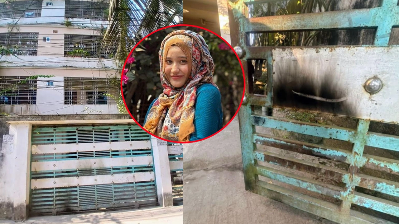 রাফিয়ার বাড়িতে আগুনের চেষ্টায় বিস্ফোরক আইনে মামলা