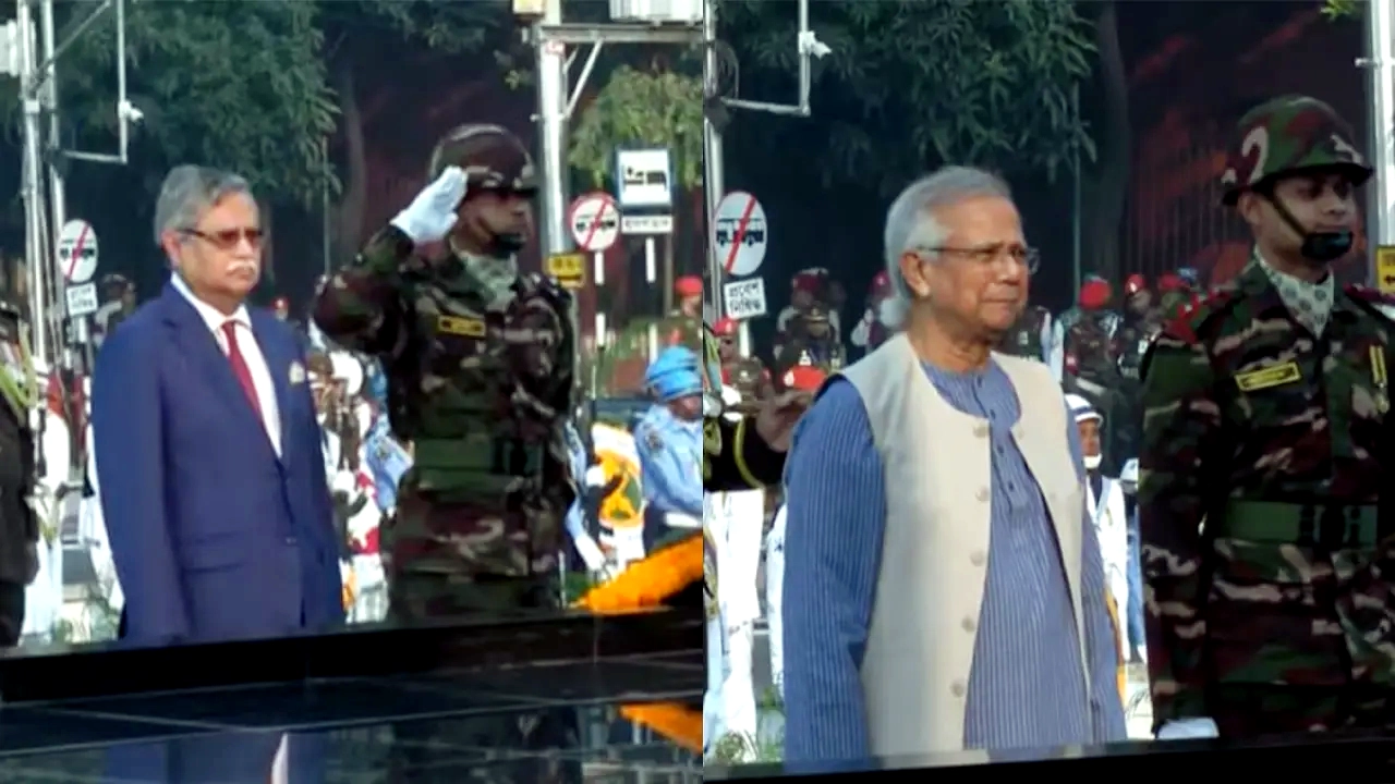 রাষ্ট্রপতি মো. সাহাবুদ্দিন ও প্রধান উপদেষ্টা ড. মুহাম্মদ ইউনূস। ছবি : সংগৃহীত