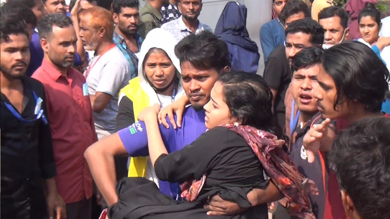 গাজীপুরে ভূমিকম্পে অর্ধশতাধিক শ্রমিক অসুস্থ