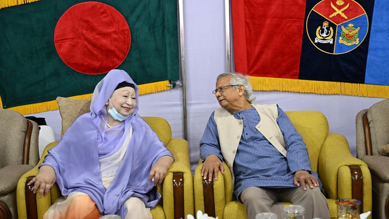 খালেদা জিয়া-ড. ইউনূস