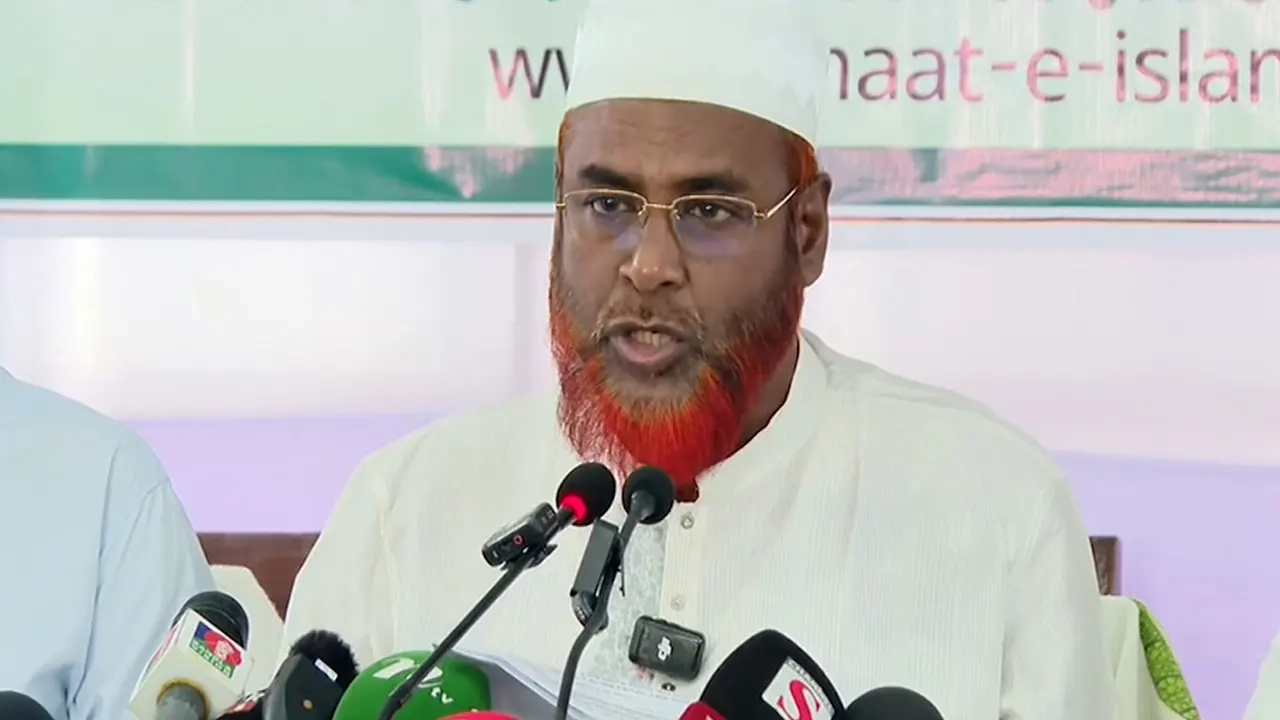 বাংলাদেশ জামায়াতে ইসলামীর সেক্রেটারি জেনারেল মিয়া গোলাম পরওয়ার।