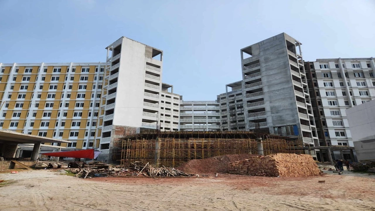 নতুন হল নির্মাণ শেষ পর্যায়ে