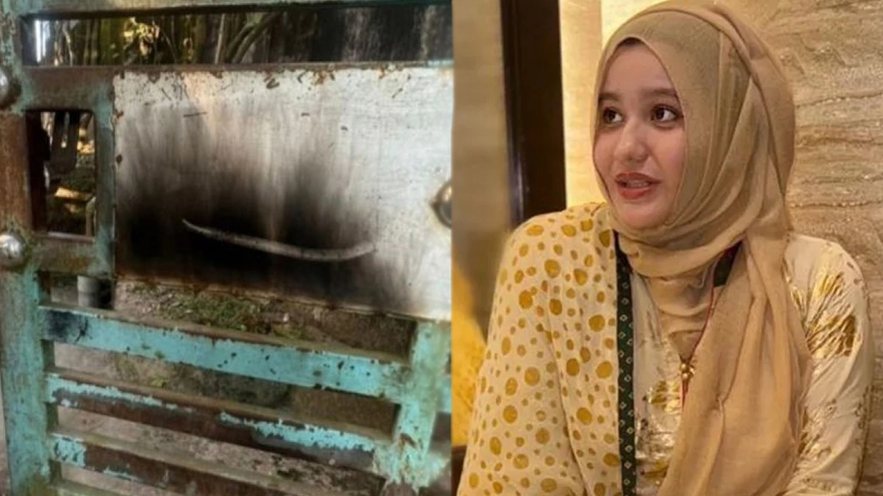 উম্মা উসওয়াতুন রাফিয়ার বাড়ীতে অগ্নিসংযোগ