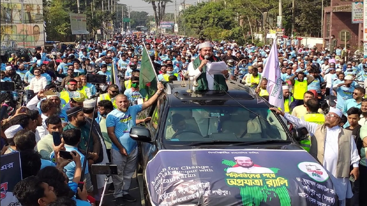 মোটরসাইকেল শোভাযাত্রা