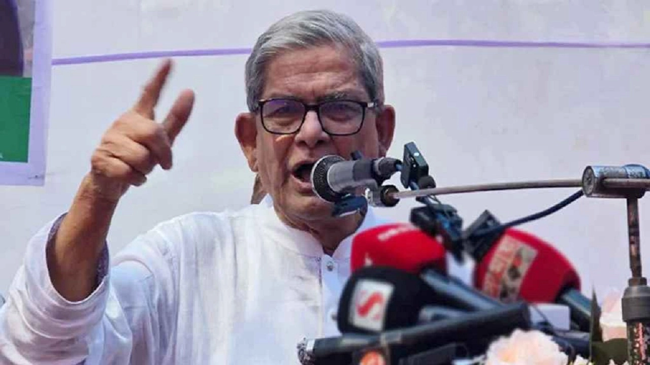 বিএনপির মহাসচিব মির্জা ফখরুল ইসলাম আলমগীর