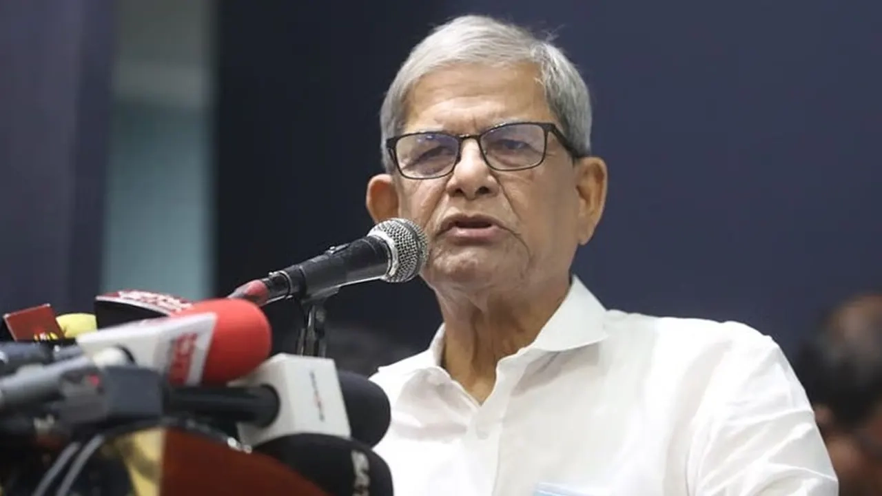বিএনপি মহাসচিব মির্জা ফখরুল ইসলাম আলমগীর