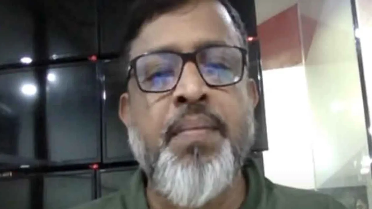 এ কে এম শাকিল নেওয়াজ। ছবি: ভিডিও থেকে নেওয়া