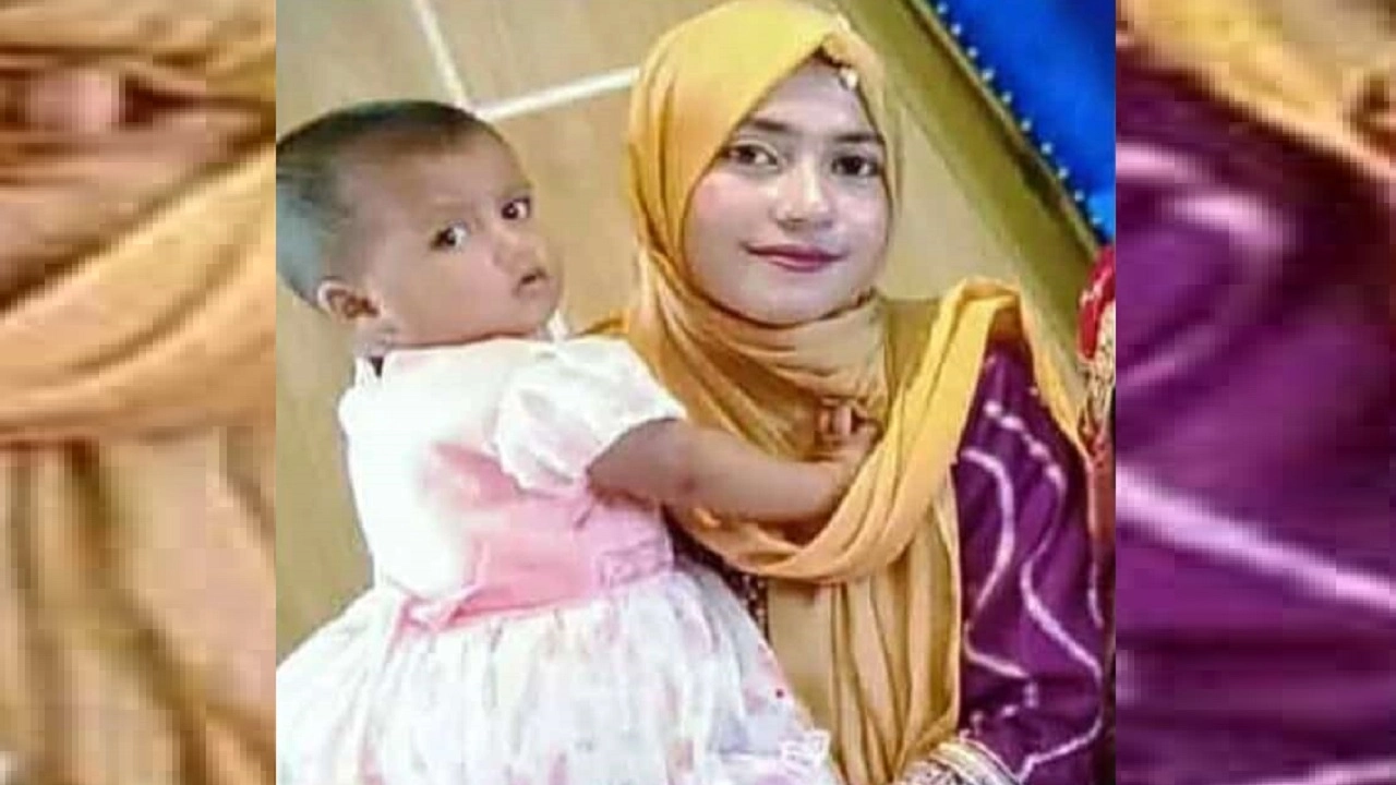 নিখোঁজ প্রবাসীর স্ত্রী-সন্তান