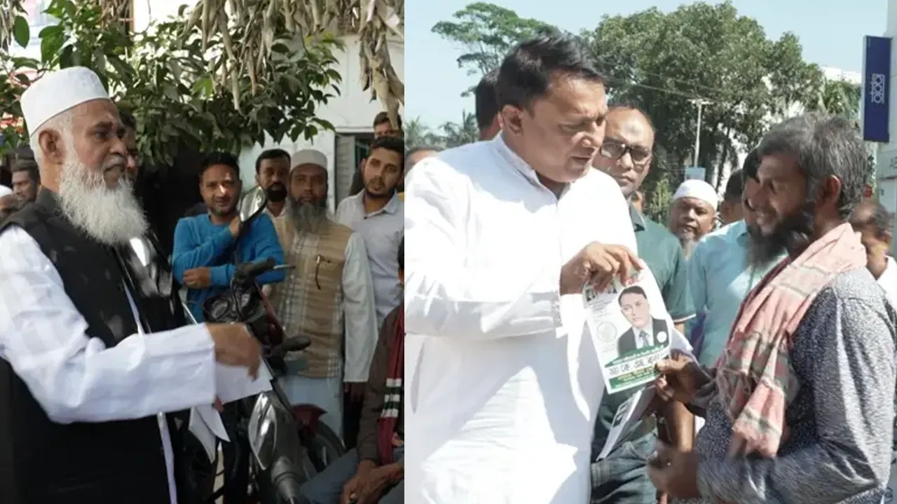 গোপালগঞ্জ-২ আসনে জামায়াতের সম্ভাব্য প্রার্থী আজমল হোসেন সরদার/গোপালগঞ্জ-২ সদর আসনে বিএনপির প্রার্থী কে এম বাবর