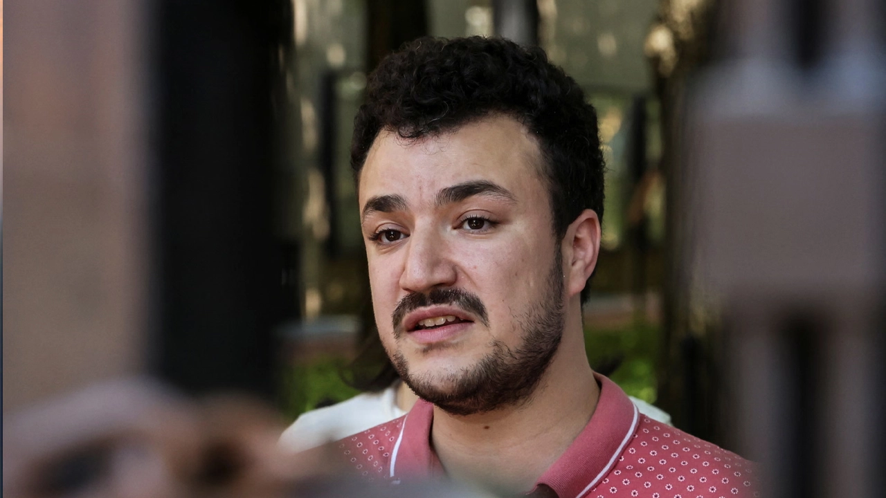 ফিলিস্তিনি অধিকারকর্মী মাহমুদ খলিল।