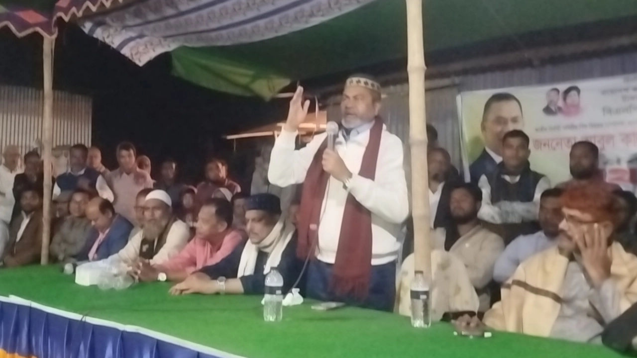 মির্জাপুরে হাড়িয়া গ্রামে বিএনপির মনোনীত প্রার্থীর নির্বাচনী পথসভা