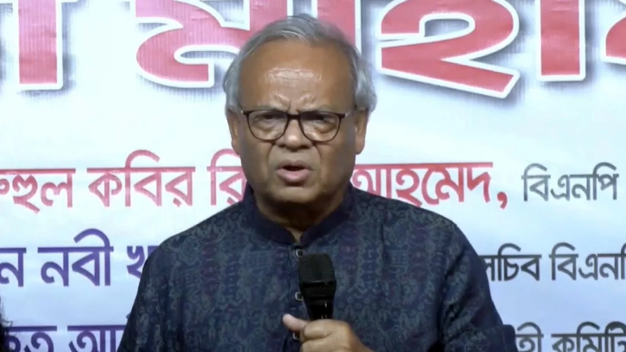 বিএনপির সিনিয়র যুগ্ম মহাসচিব রুহুল কবির রিজভী