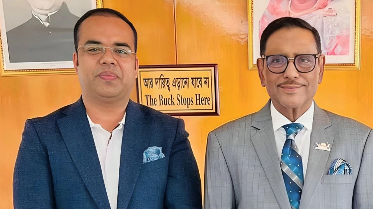 ওবায়দুল কাদেরের কথিত পালকপুত্র আসাদুজ্জামান হিরু