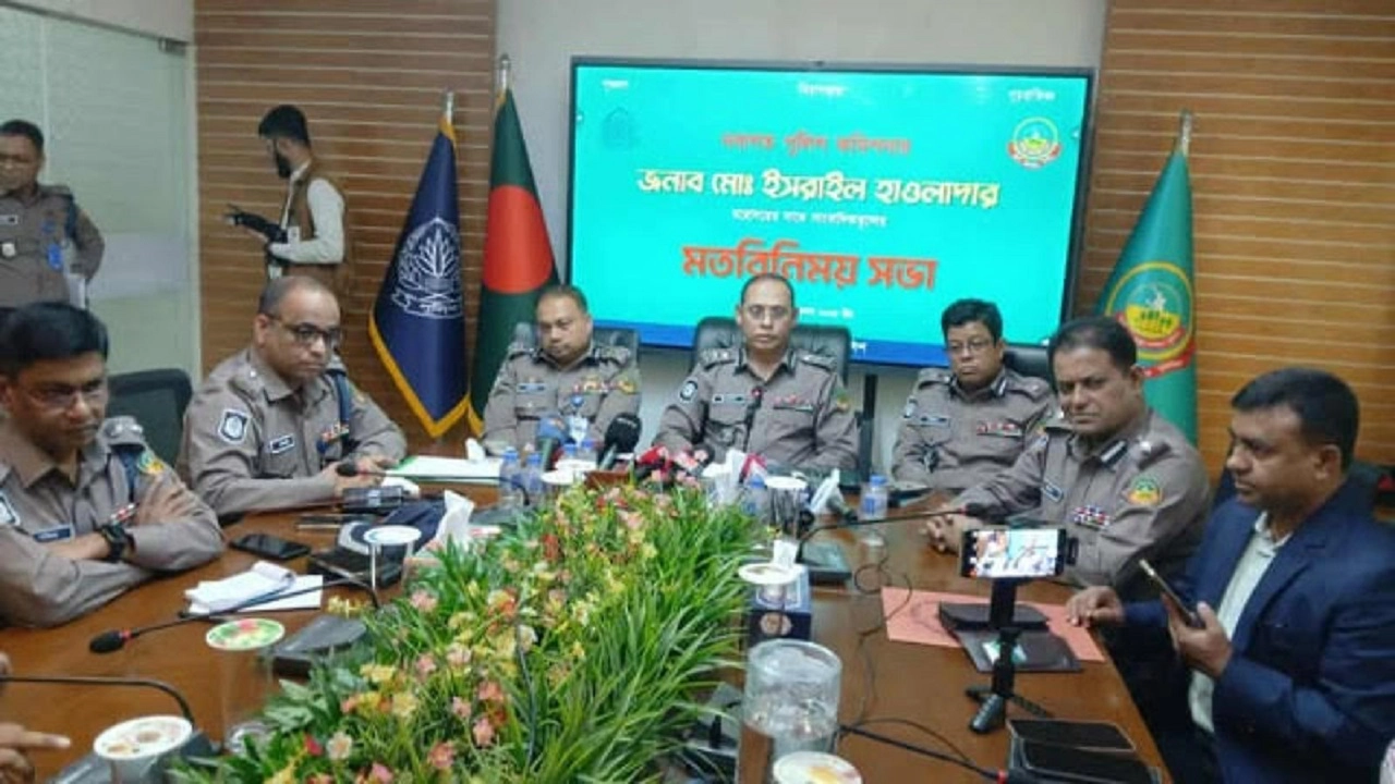 নবাগত পুলিশ কমিশনার ইসরাইল হাওলাদার