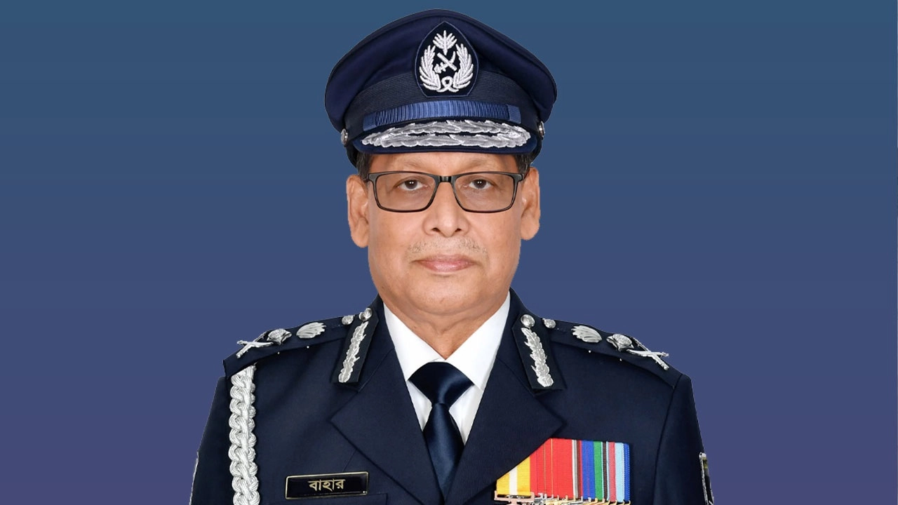 পুলিশ মহাপরিদর্শক (আইজিপি) বাহারুল আলম