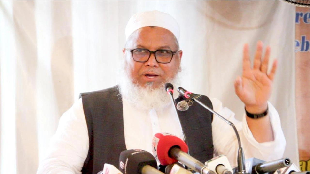 হেফাজতে ইসলাম নারায়ণগঞ্জ জেলা সভাপতি মুফতি মনির হোসেন কাসেমী